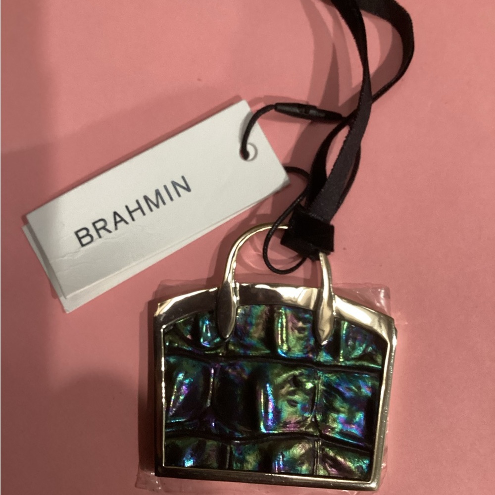 Brahmin Black Pearl Ombré Duxbury Ornament